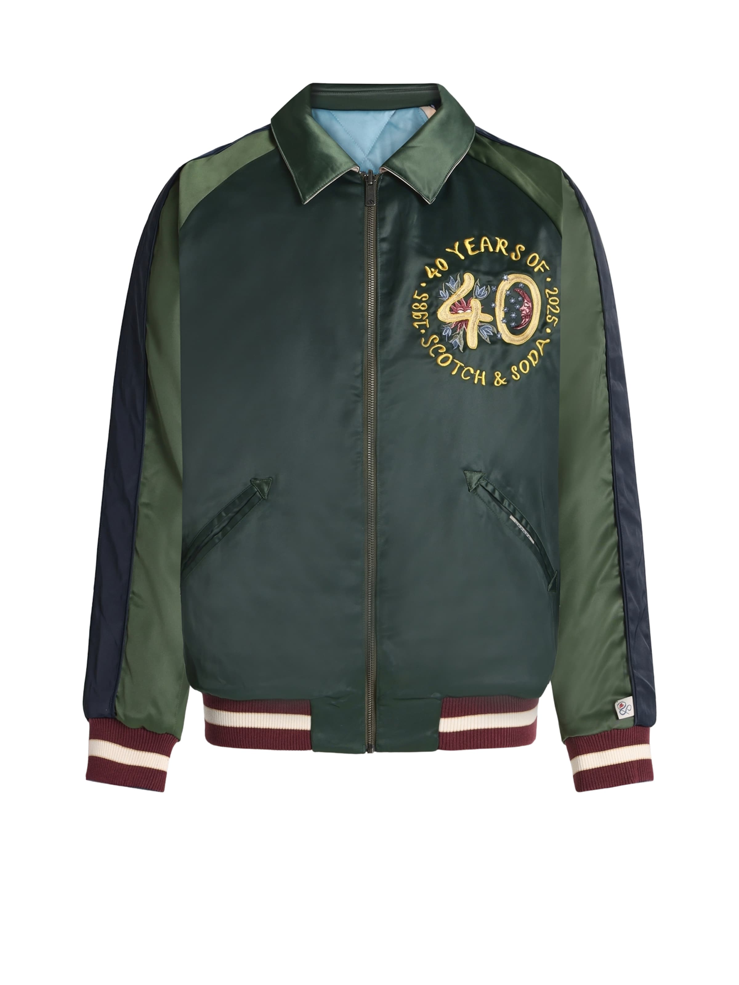 

SCOTCH & SODA Куртка межсезонная 'The 40th annive' в цвете Green