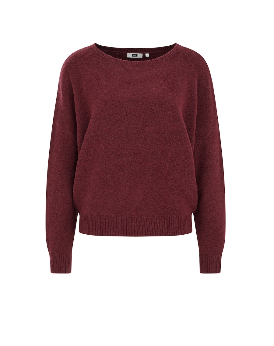 

Свитер WE Fashion, бургундия