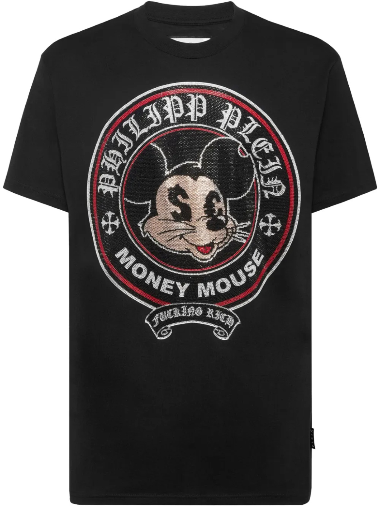 

Футболка Money Mouse Philipp Plein, черный