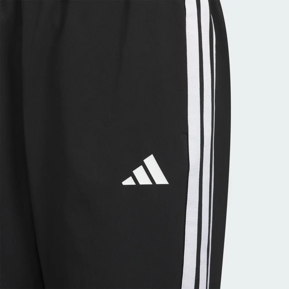 Adidas Детские вязаные спортивные штаны Black для детей 3-7 лет — фото 4