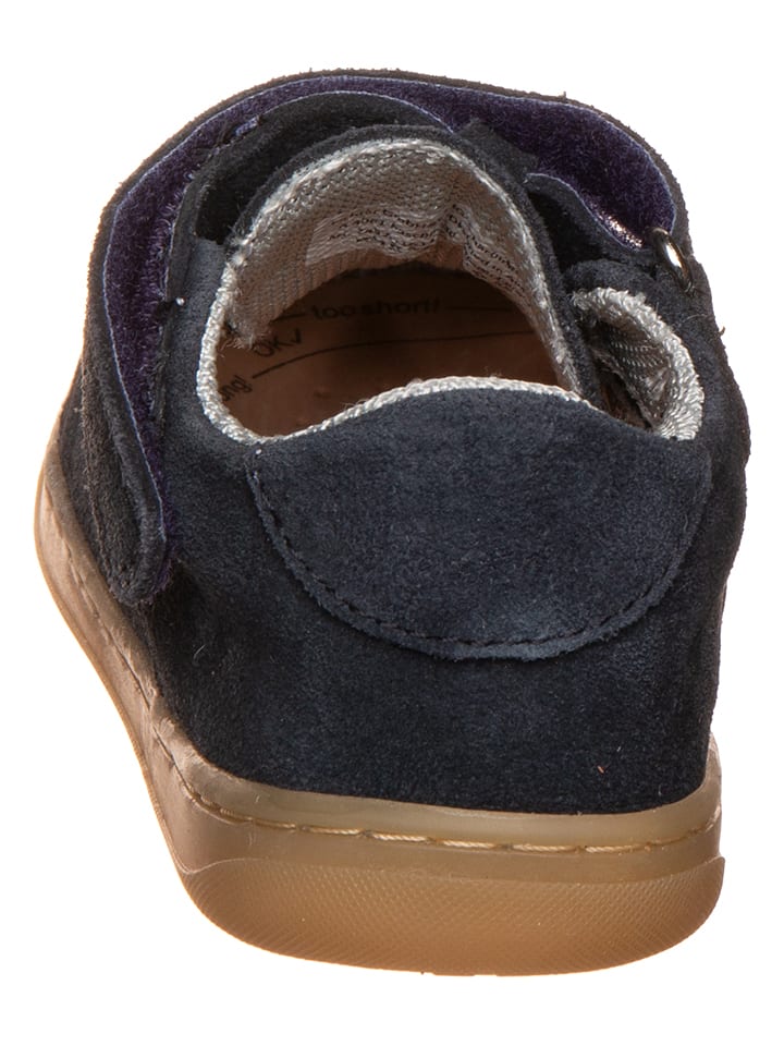 Кожаные полусандалии темно-синего цвета Richter Shoes — фото 3