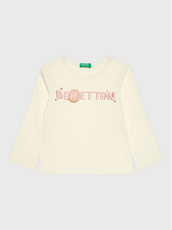 

Блуза стандартного кроя United Colors Of Benetton, экрю