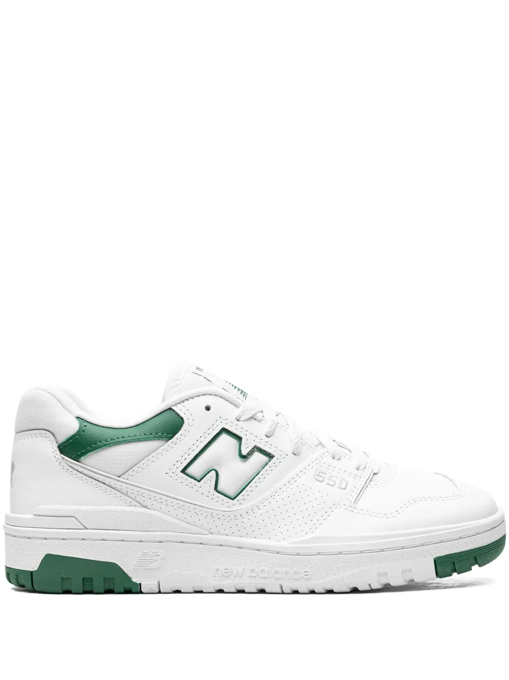 

Кроссовки 550R White Green Cream New Balance, белый
