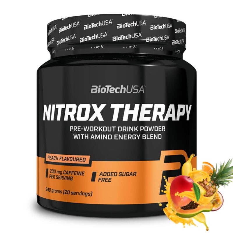 

BioTech USA Nitrox Therapy с тропическим вкусом, БАД, 340г Inna Marka