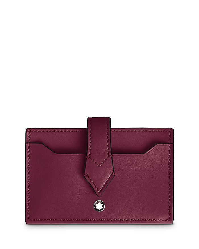 

Визитница из кожи Meisterstück Montblanc, красный