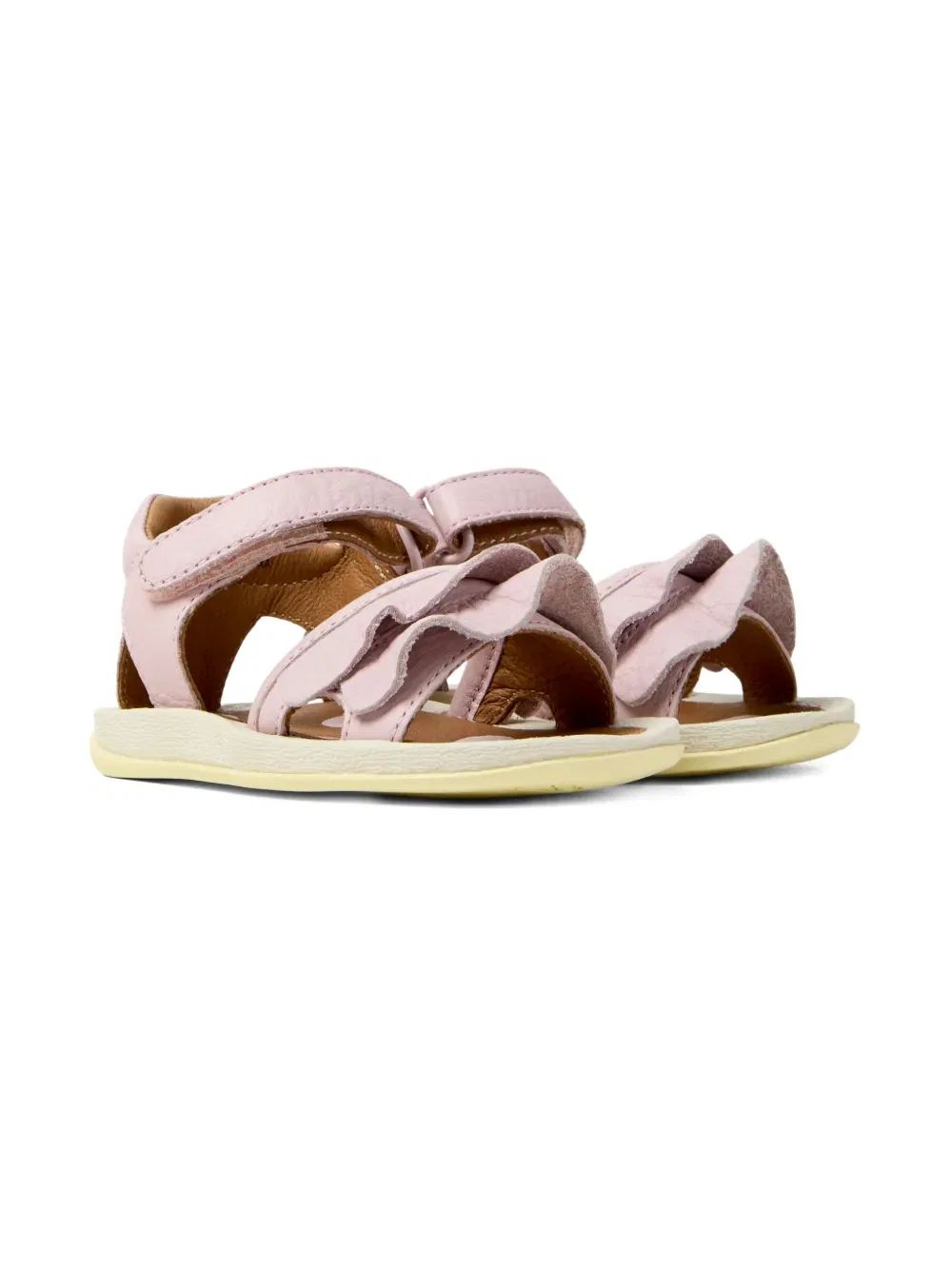 Сандалии Bicho с оборками Camper Kids, розовый