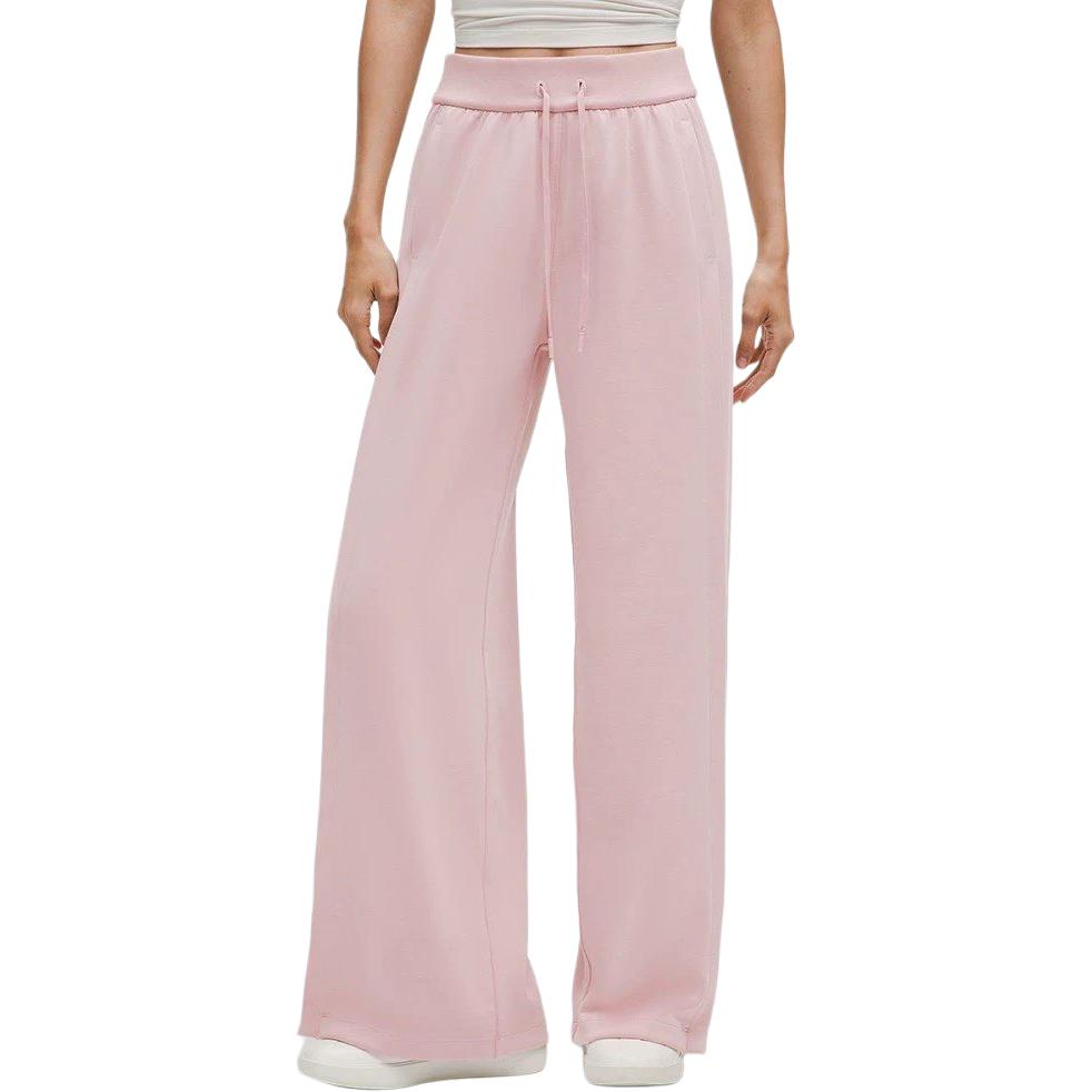 

Мягкие стрейчевые повседневные брюки для женщин Lululemon, розовый