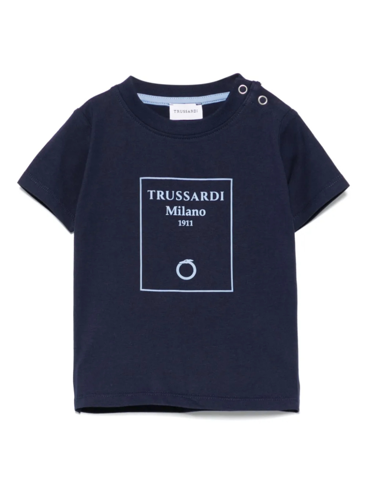 

Футболка хлопковая TRUSSARDI JUNIOR, синий