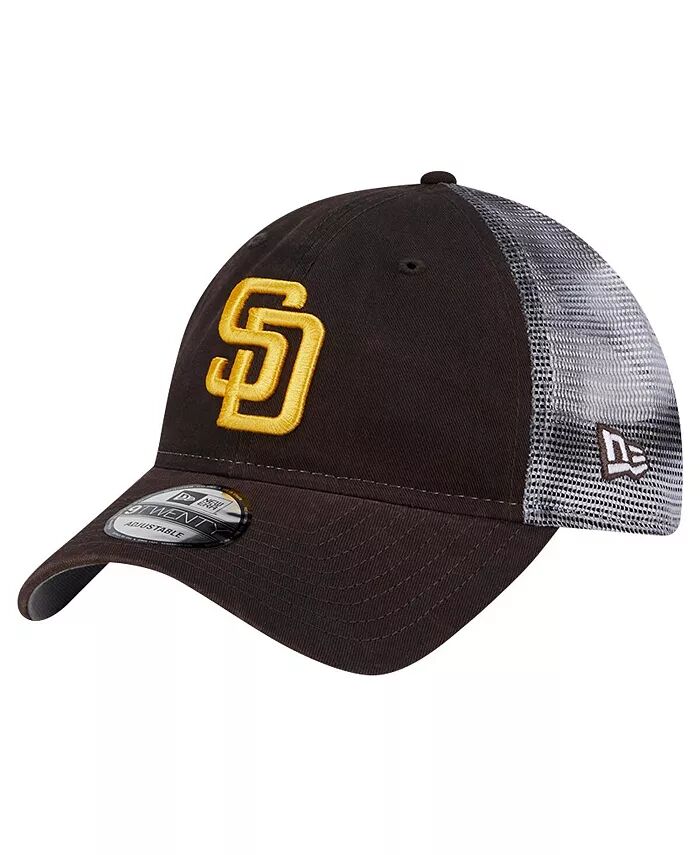 

Мужская коричневая кепка San Diego Padres Team Slick Trucker 9TWENTY Adjustable New Era