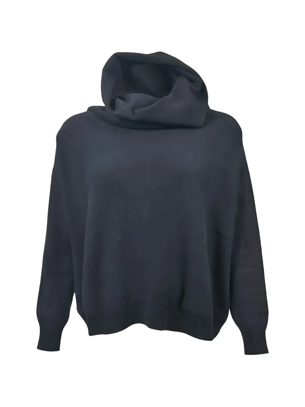 

Свитер с драпированным вырезом D.Exterior, серый