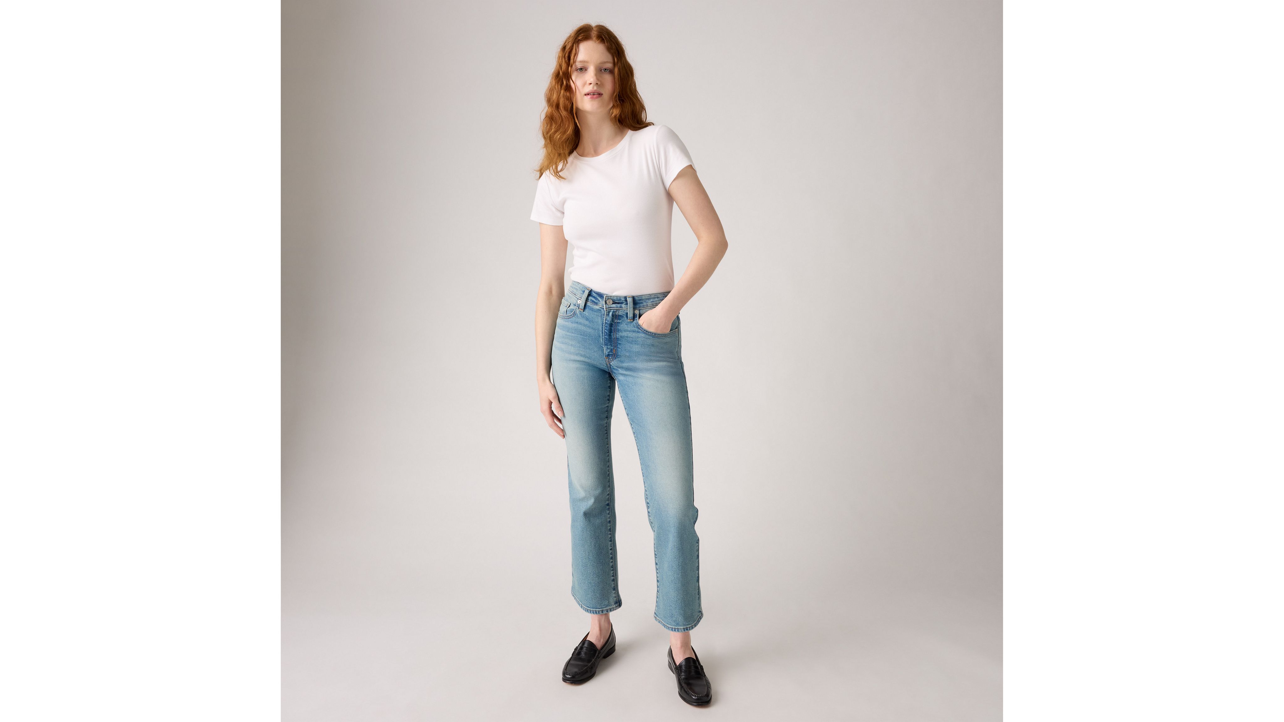 

Женские джинсы Kick Boot 725 Levi's, Play And Pretend - Medium Wash