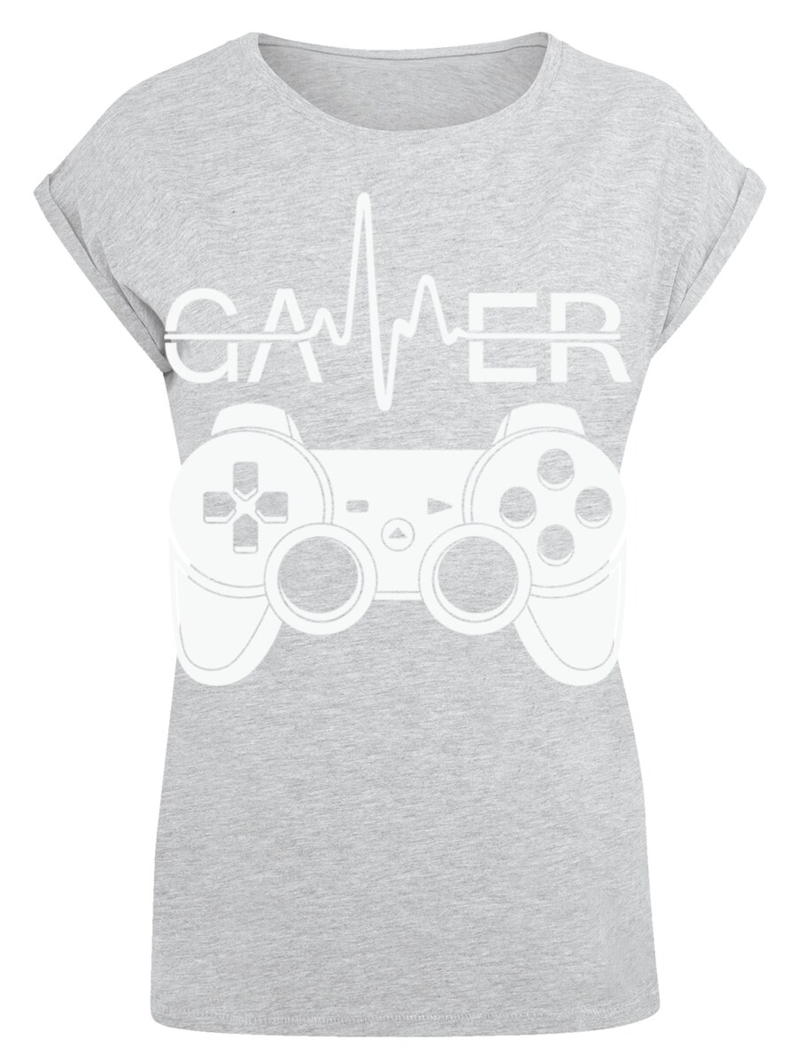 

Рубашка F4NT4STIC Gamer Heartbeat, пятнистый серый