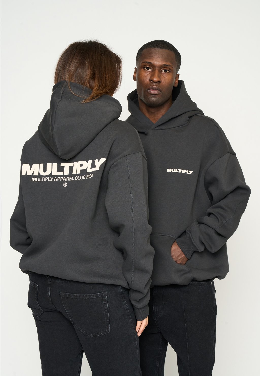 

Толстовка с капюшоном MULTIPLY Multiply Apparel, антрацит