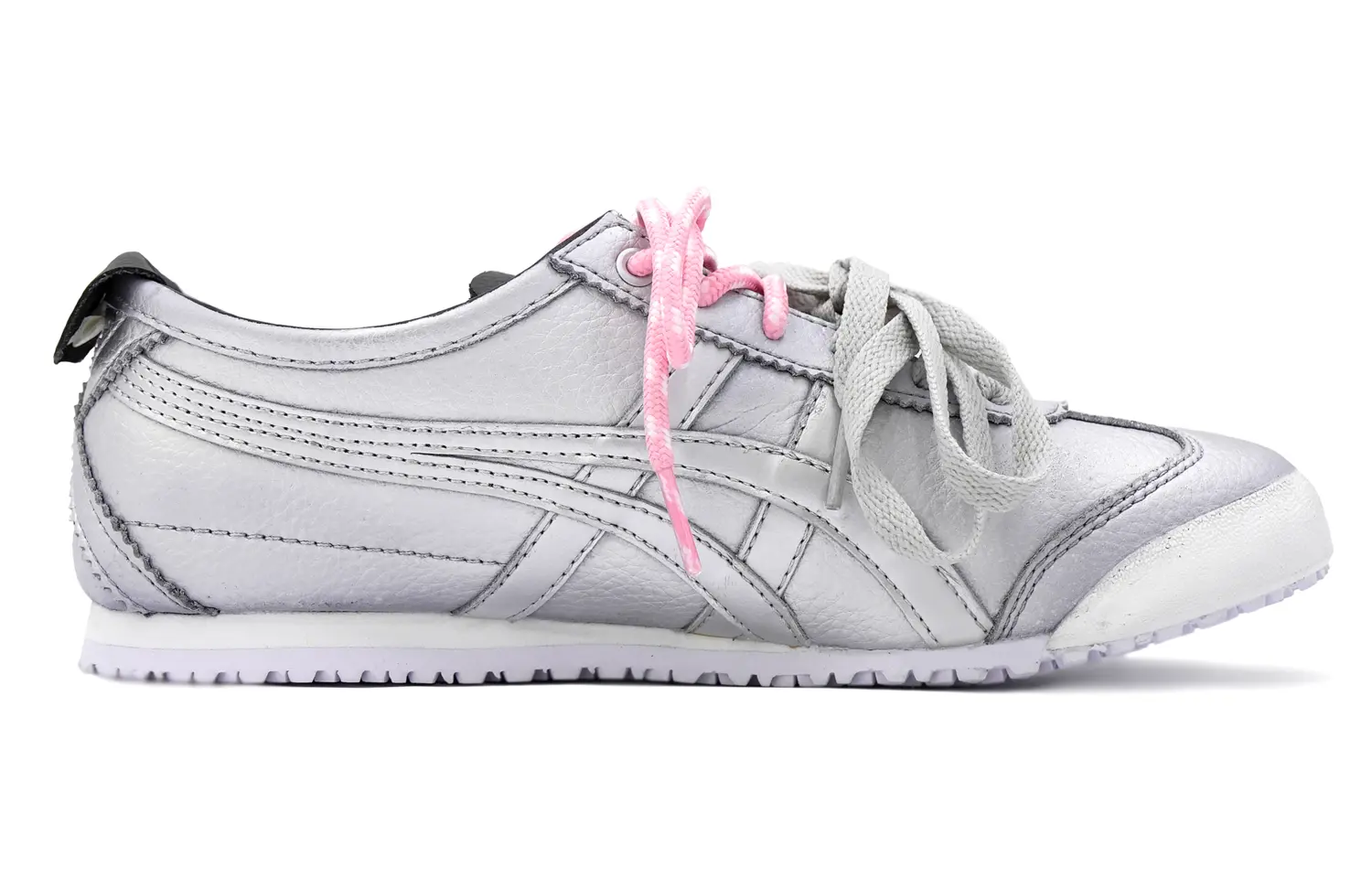 

Кроссовки Onitsuka Tiger MEXICO 66 Lifestyle Shoes Unisex Low-top Pink, серебряный, Серый, Кроссовки Onitsuka Tiger MEXICO 66 Lifestyle Shoes Unisex Low-top Pink, серебряный