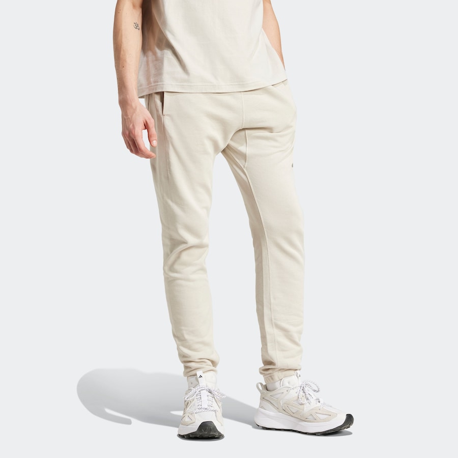 

Зауженные спортивные брюки ADIDAS SPORTSWEAR All Szn, White/Off White