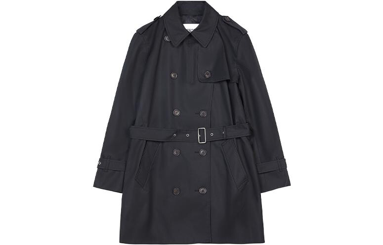 

Женский тренч COACH, цвет Black
