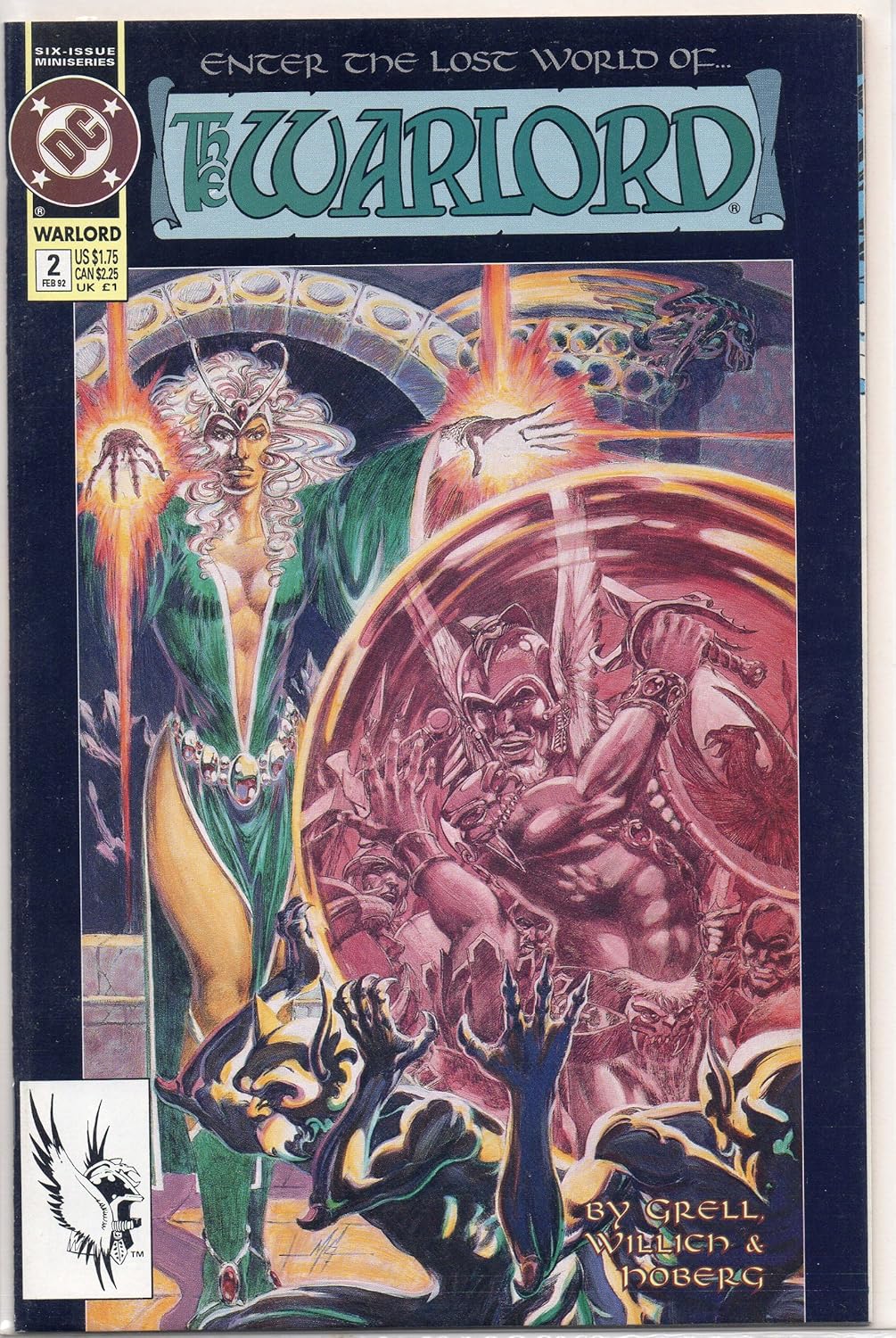 

Enter The Lost World of...The Warlord #2 Feb 1992 (DC Comics)