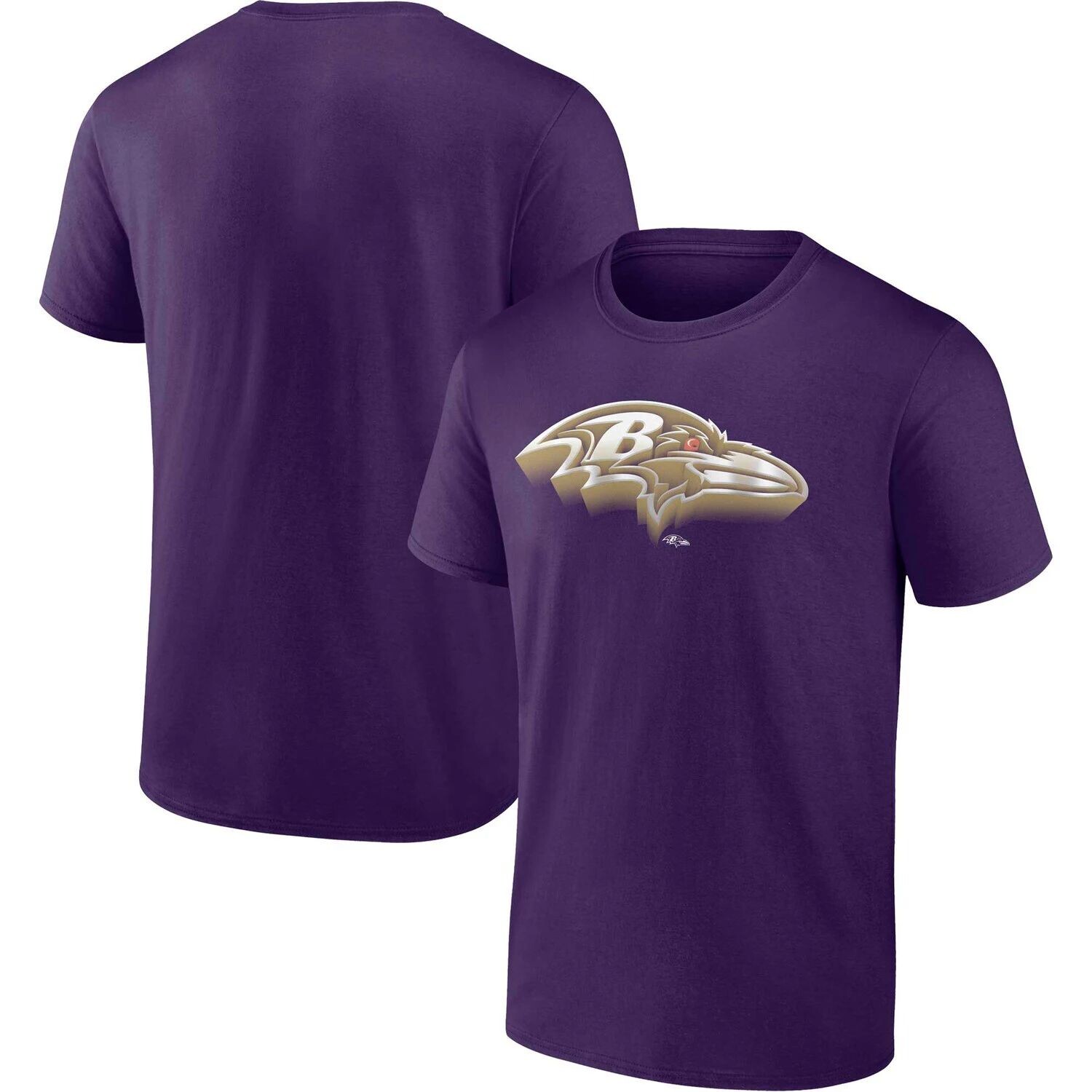 

Мужская фиолетовая футболка с логотипом Baltimore Ravens Chrome Dimension Fanatics, Фиолетовый, Мужская фиолетовая футболка с логотипом Baltimore Ravens Chrome Dimension Fanatics
