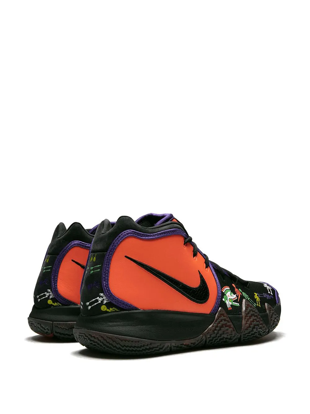 Кроссовки Kyrie 4 Dotd Tv PE 1 Nike, оранжевый — фото 3