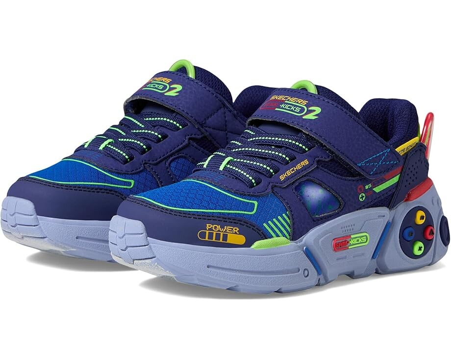 

Кроссовки SKECHERS KIDS Game Tronix 2.0, цвет Navy/Multi