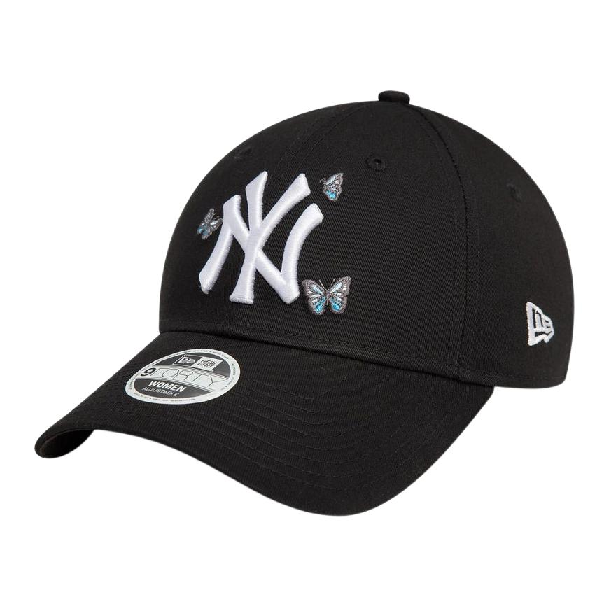 

New Era Хлопковая бейсболка женская черная, Black