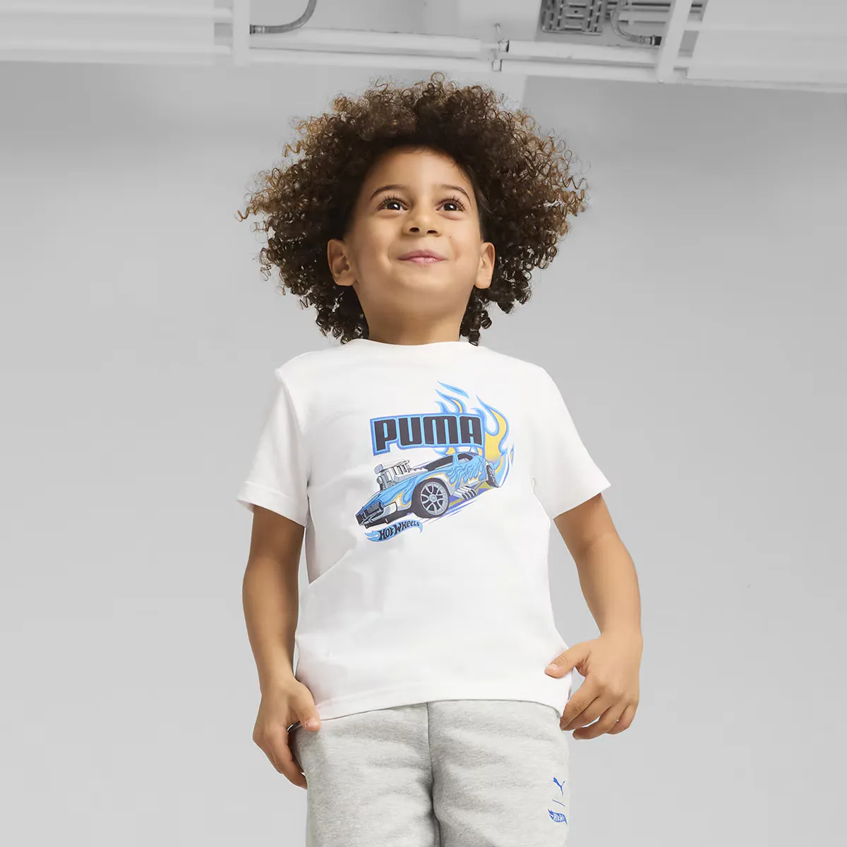 

PUMA X HOT WHEELS Футболка с рисунком Детская футболка Puma, белый