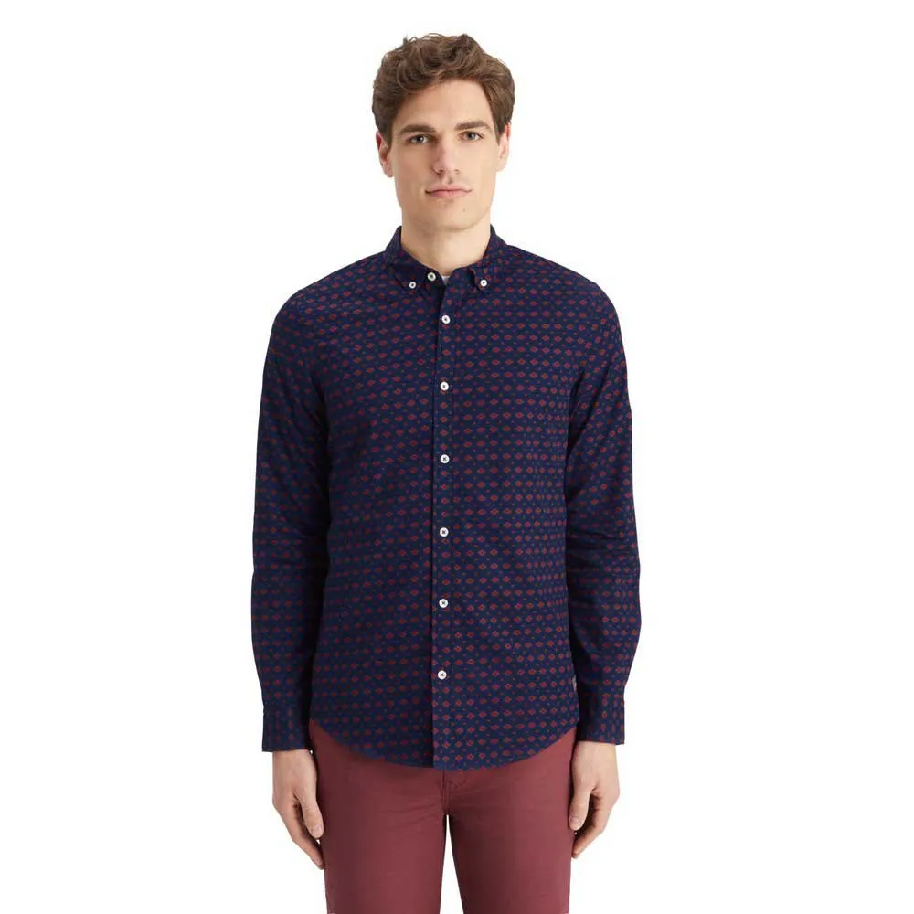 

Рубашка Scotch & Soda Slim Fit Ditsy Aop, синий