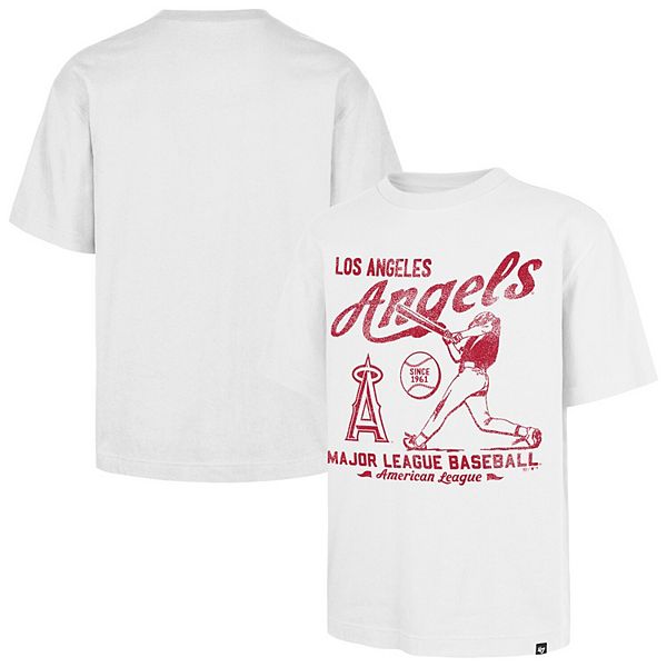 

Мужская футболка '47 white los angeles angels regional batter foundation 47 Brand