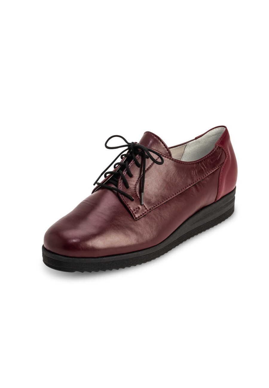 Туфли VITAFORM vitaform Stretch & Lammnappa Schnürer, бордо