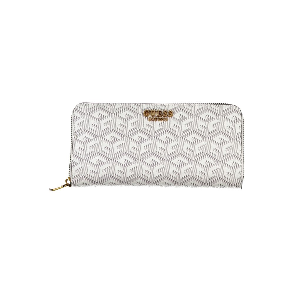 

Шикарный белый кошелек с несколькими отделениями Guess Shoes