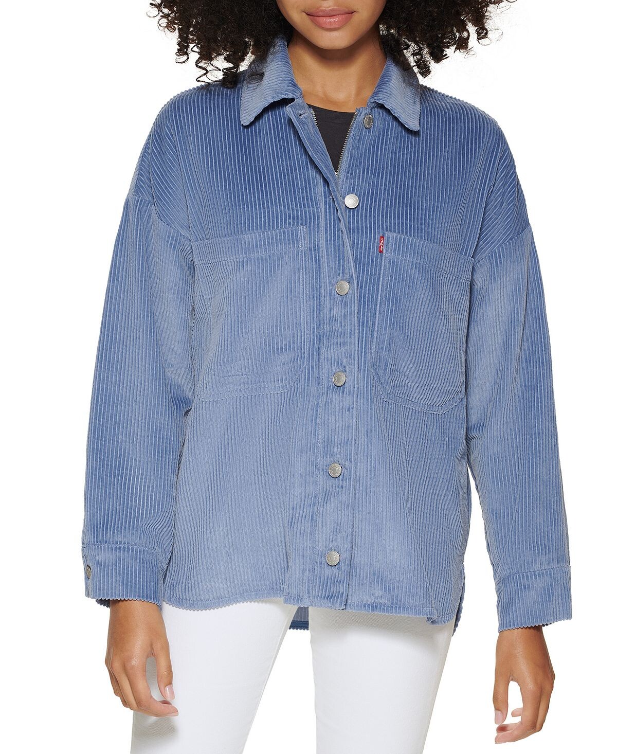 

Женская большая куртка на молнии спереди Levi's