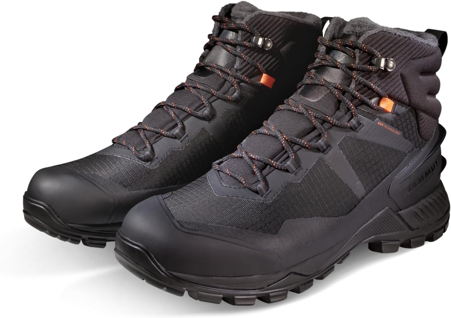 Мужские походные ботинки Mammut Blackfin III Mid DT, черный — фото 3