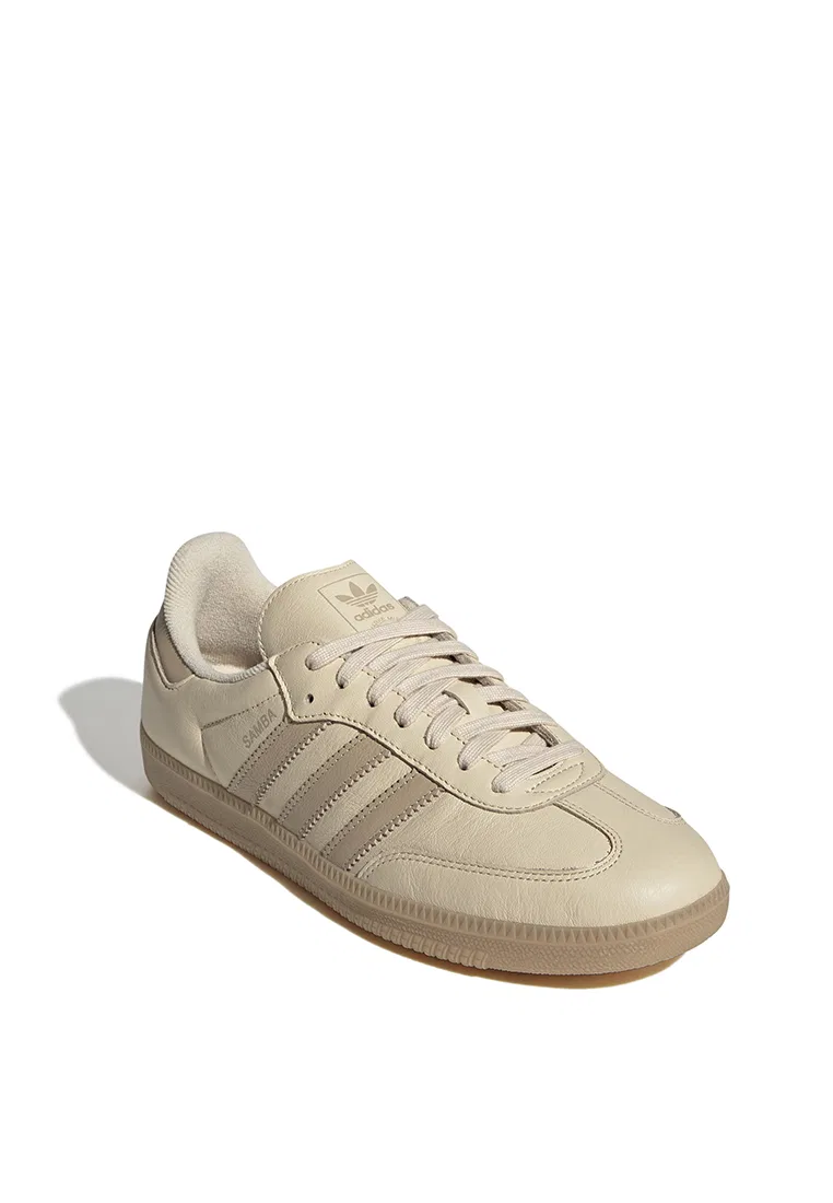 Кроссовки, низкие, Samba OG, Adidas, песочный/бежевый — фото 2