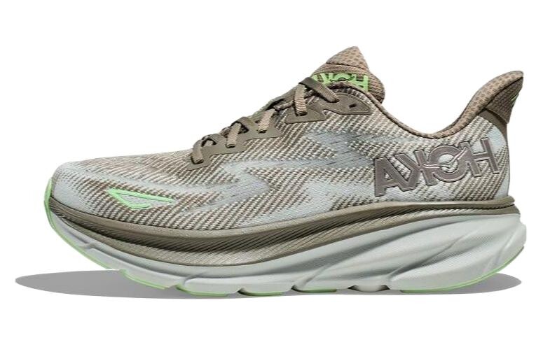

Кроссовки HOKA ONE ONE Clifton 9 Olive Haze, зеленый