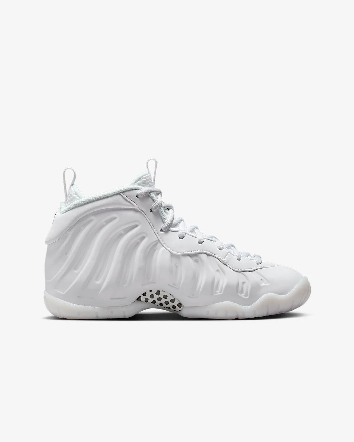 Кроссовки Nike Little Posite One для детей, White/White/White — фото 3