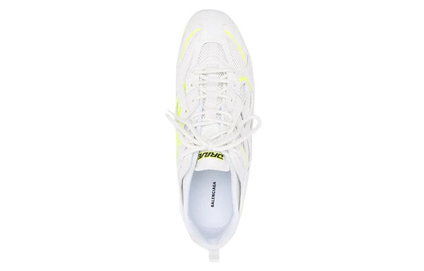 Кроссовки drive sneaker 'white fluo yellow' Balenciaga, белый — фото 3