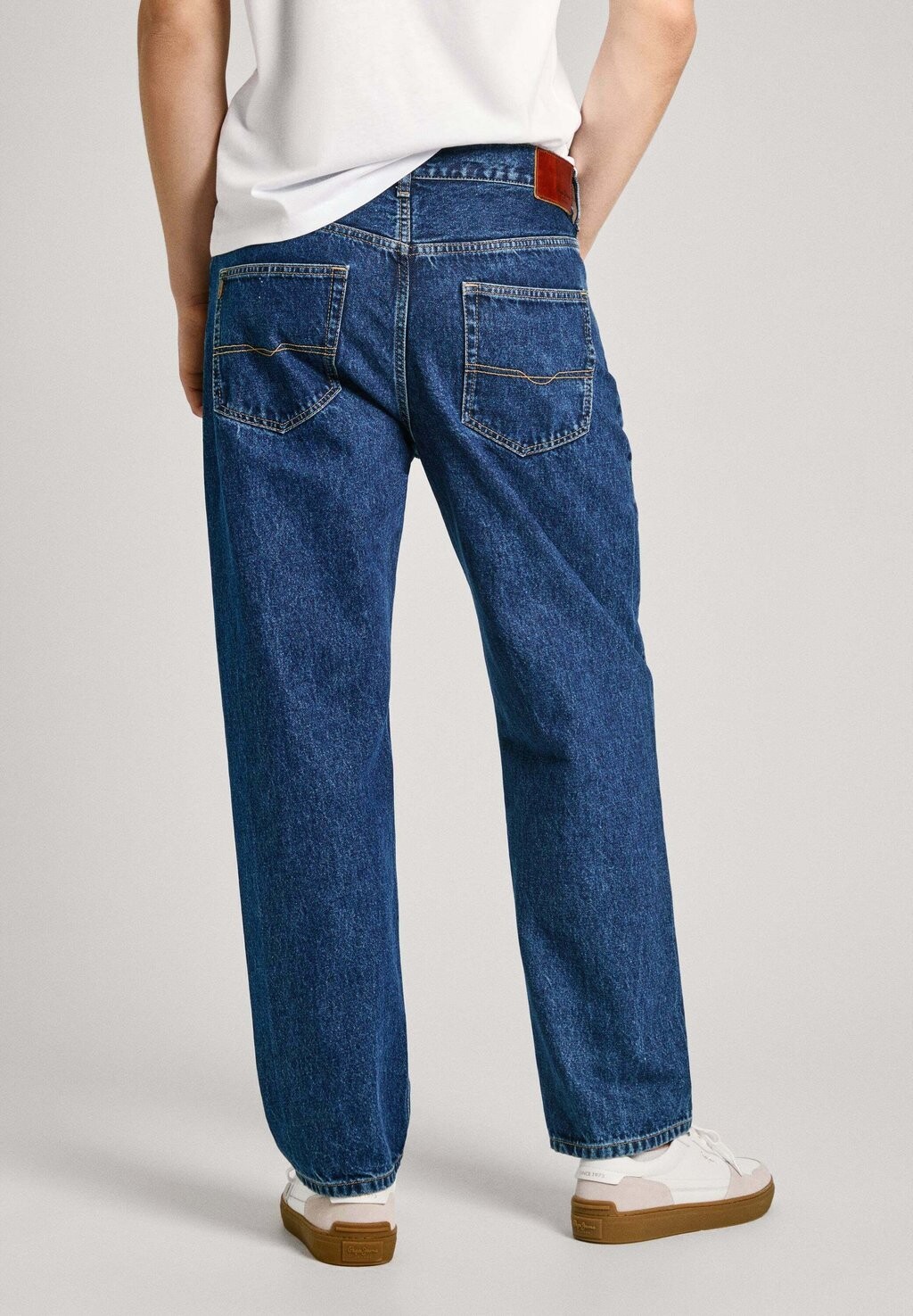 

Джинсы прямого кроя Pepe Jeans, синие джинсы