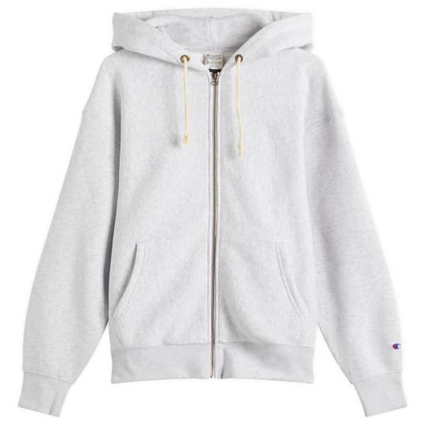 

Толстовка с капюшоном из флиса на молнии Champion Reverse Weave, серый