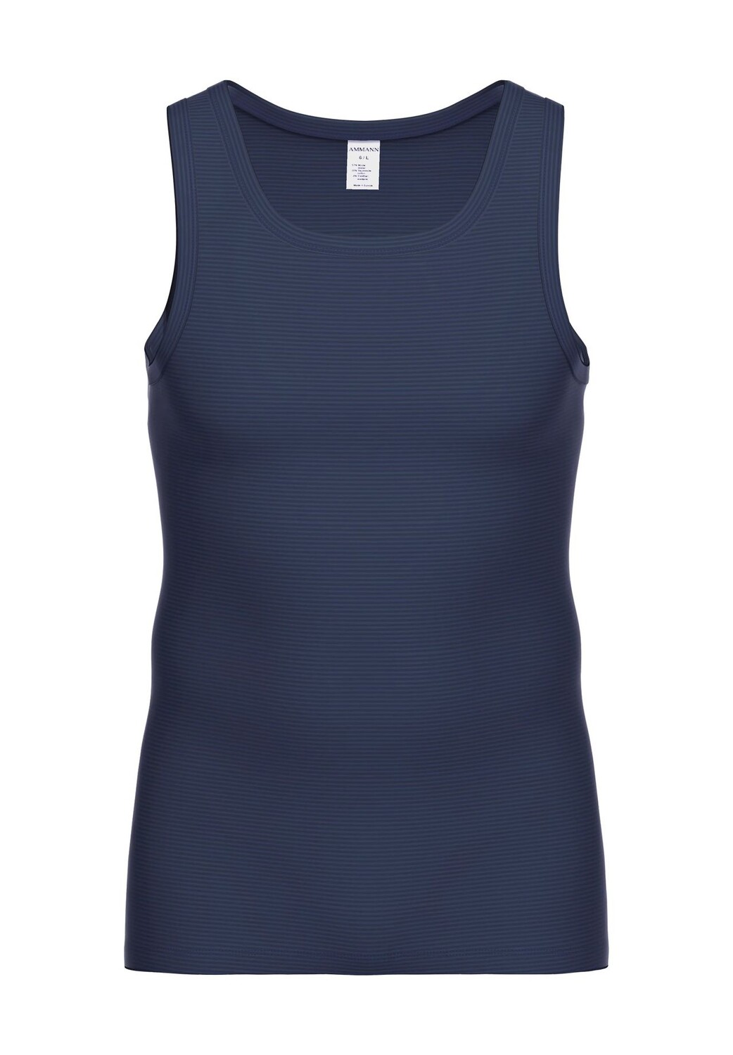 

Мужская майка с круглым вырезом Cotton & More AMMANN, цвет Dunkelblau Blau