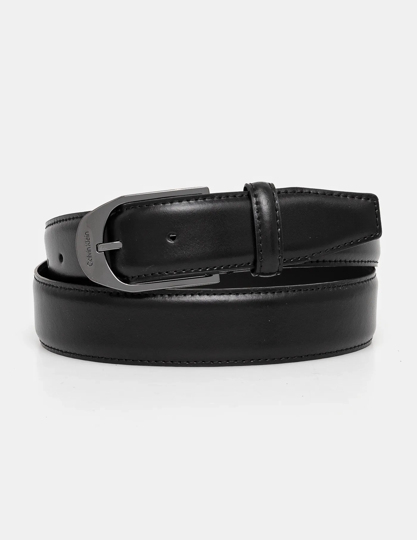 

Двусторонний кожаный ремень Calvin Klein, черный