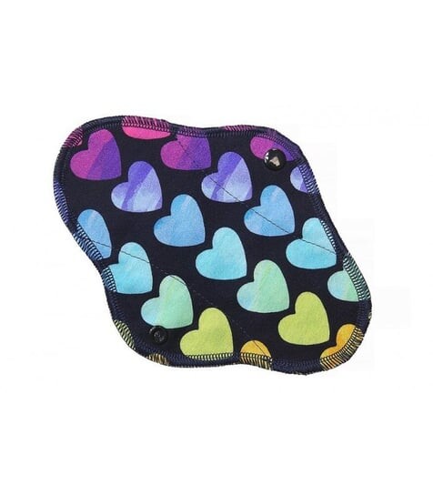 

Многоразовая гигиеническая прокладка, Colorful Hearts, хлопок, Wild Nature