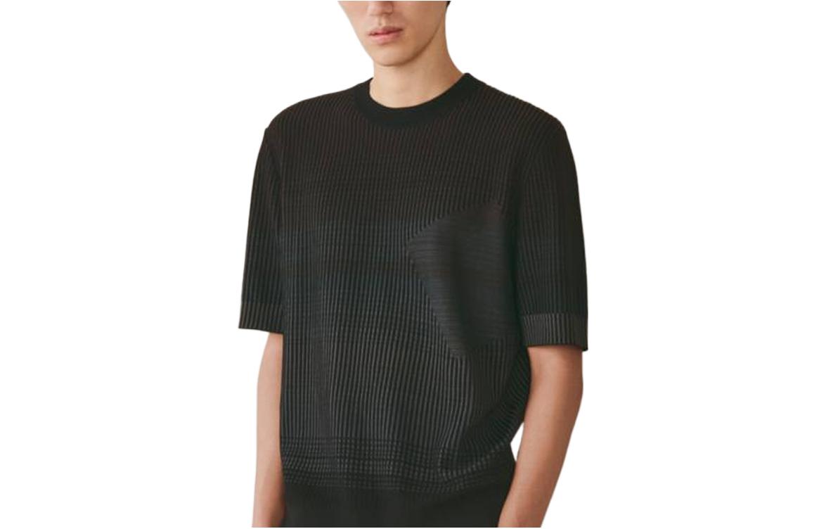 

Футболка мужская черная HERMES