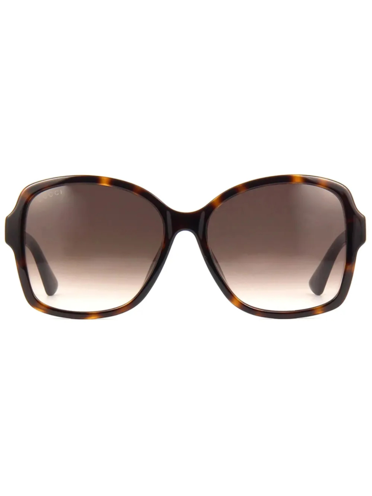 

Gucci Eyewear солнцезащитные очки с логотипом Double G, коричневый