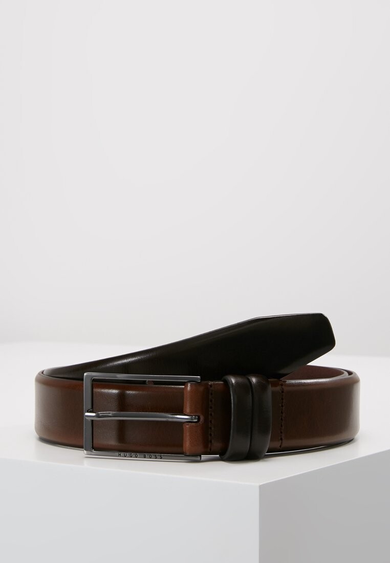

Ремень деловой CARMELLO BOSS, цвет dark brown
