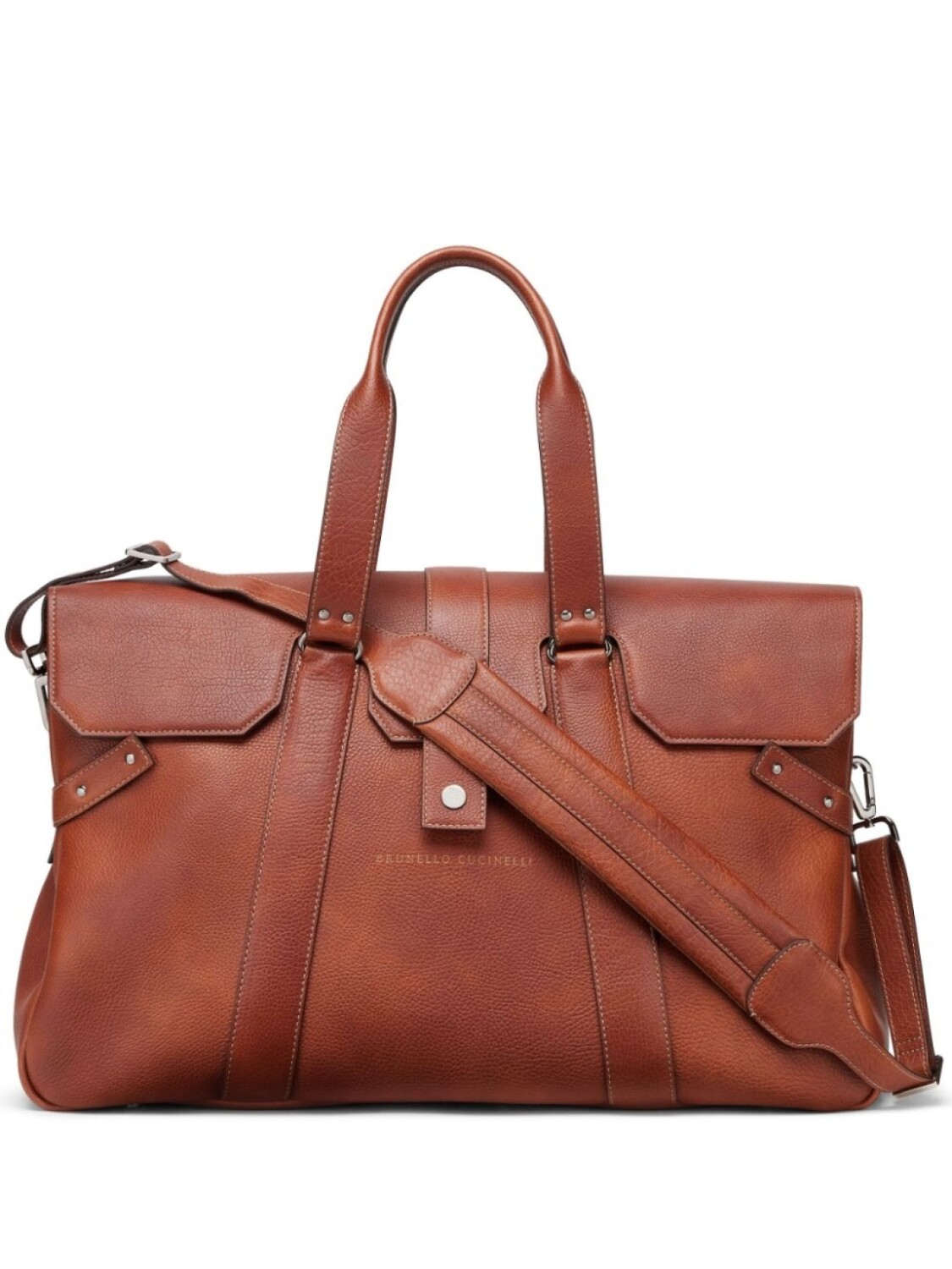 

Сумка Brunello Cucinelli Weekender Country, коричневый