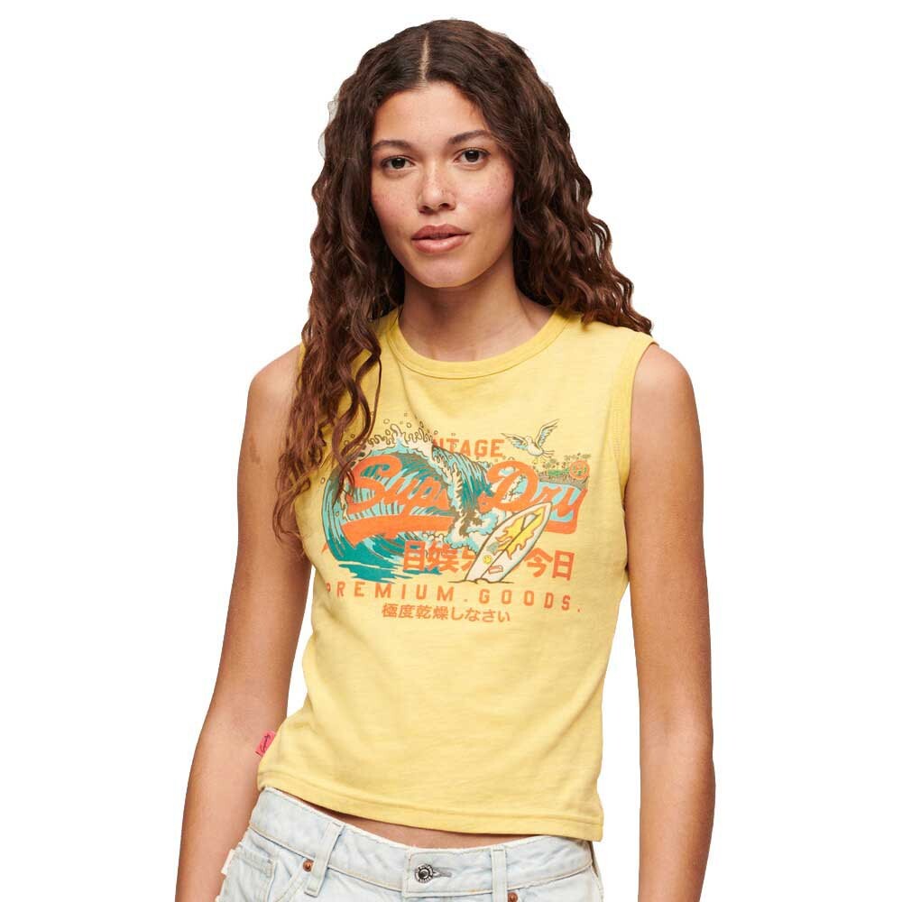 

Футболка Superdry La Graphic , желтый