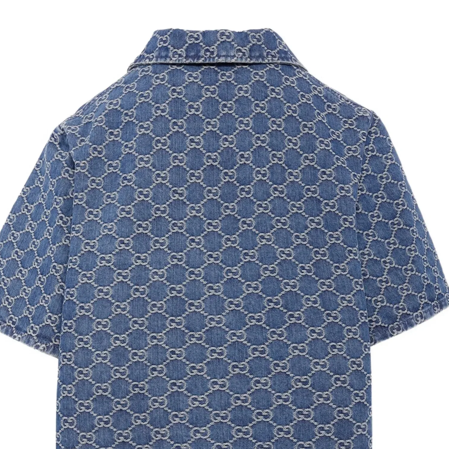 Платье детское Lapel Moderate GUCCI, Blue — фото 4