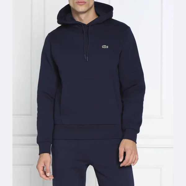 

Толстовка классического кроя Lacoste, синий