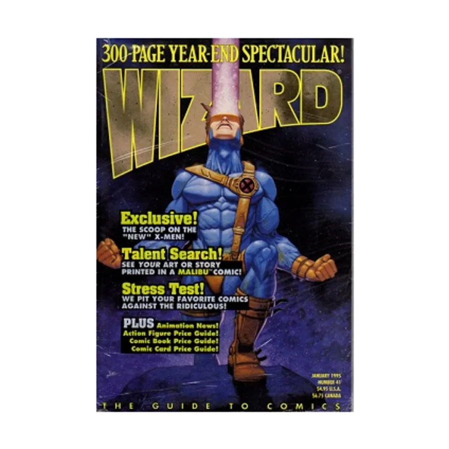 

Журнал #41 "300-Page Year-End Spectacular", Wizard Magazine