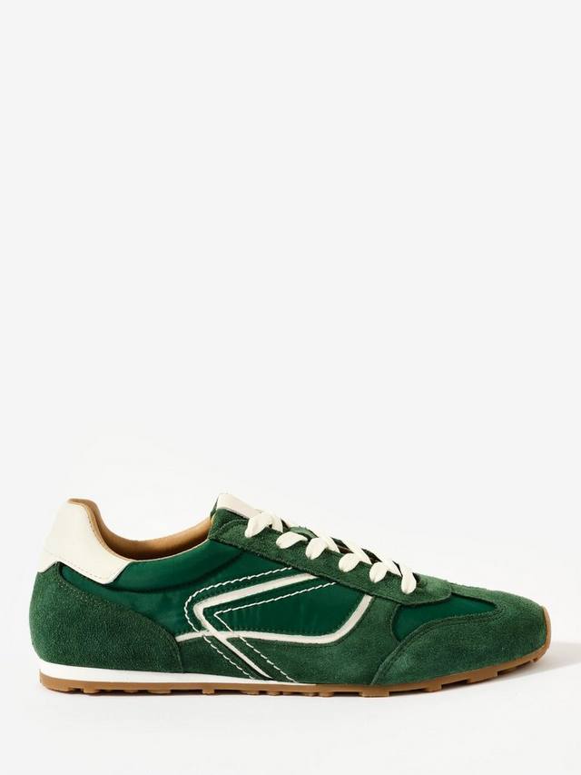 Кроссовки Cali из замши Mint Velvet, Dark Green